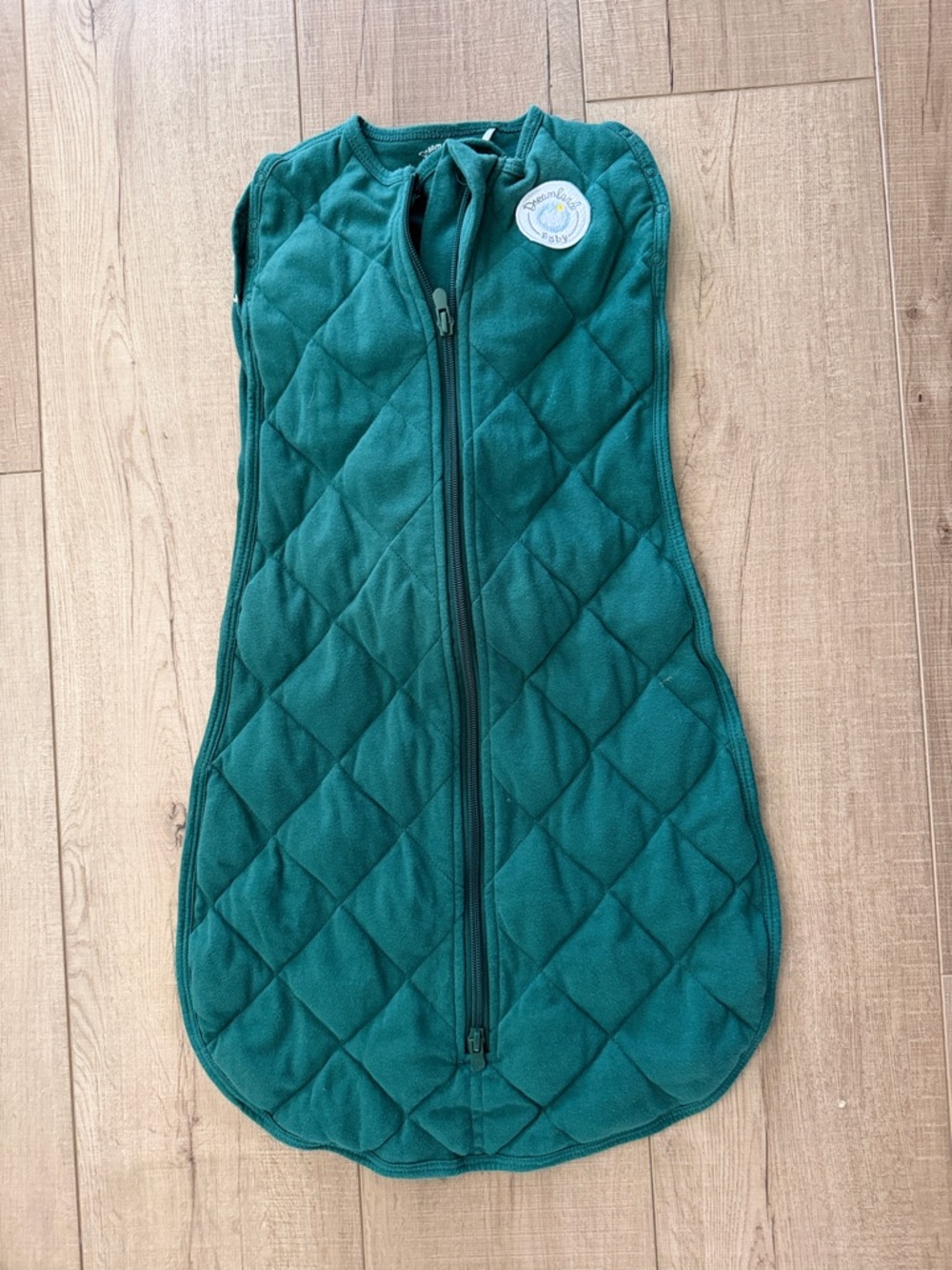 Weighted Sleep Sack for Babies - Deep Teal Zippered Sleep Bag